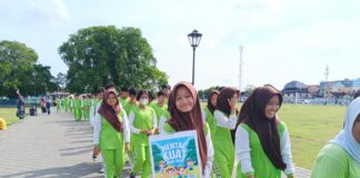 SMP Negeri 6 Surakarta Ajak Siswa Kampanyekan Gaya Hidup Sehat Lewat Proyek Kokurikuler