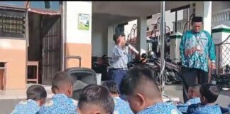 Jumat Religi SD Muhammadiyah 24 Gajahan: Sholat Dhuha dan Tausyiah Tentang Berbakti kepada Orang Tua