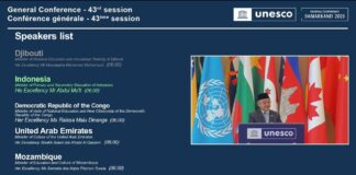 Pidato Mendikdasmen Jadi Awal Bahasa Indonesia sebagai Bahasa Kerja di Sidang Umum UNESCO