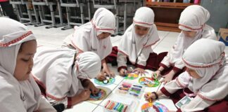 Peringati Hari Pahlawan, Siswa SD Muhammadiyah PK Kottabarat Solo Bikin Karya Seni 3D Tokoh Nasional