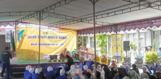 Ratusan Warga Antusias Ikuti Jalan Sehat Milad Muhammadiyah ke-113 PCM Sambi