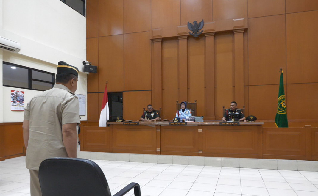 Hakim Tolak Dakwaan Oditur, Pengadilan Pidana Tidak Memutuskan Perkara Perdata