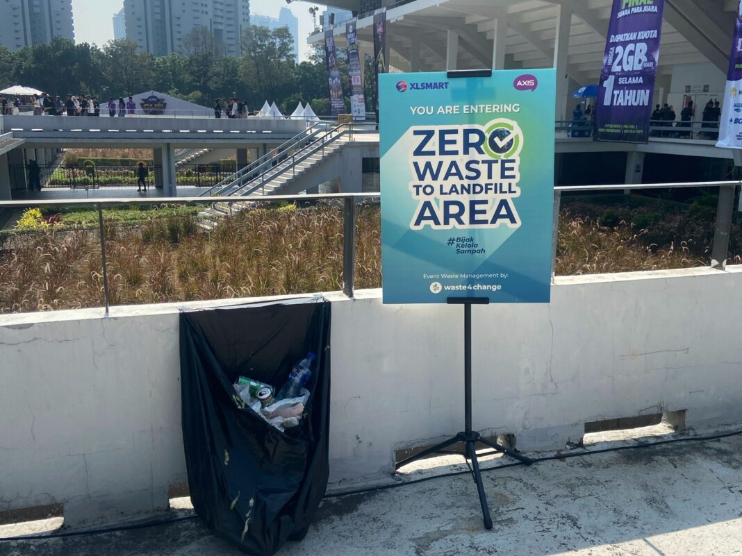 XLSMART Terapkan Zero Waste to Landfill pada AXIS Nation Cup 2025