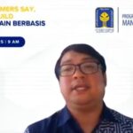 Dwi Adi : Kecepatan Respons Insight Pelanggan Tentukan Pemenangan Pasar Dwi Adi Purnama saat menyampaikan materi Webinar 'What Customer Say, What You Build: Belajar Desain Berbasis Data Mining.' (foto : istimewa)