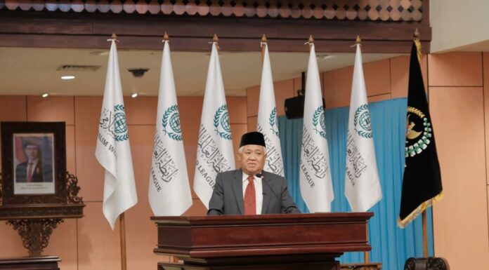 Din Syamsuddin: Liga Muslim Dunia Pemersatu Umat, Pembangkit Peradaban Utama