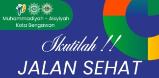 Semarak Jalan Sehat Milad Muhammadiyah ke-113 PCM Kota Bengawan Meriahkan Pasar Kliwon