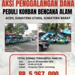 LazisMu Lahat dan Perguruan Muhammadiyah Himpun Rp5,2 Juta untuk Korban Banjir Bandang Aceh, Sumut, dan Sumbar