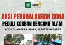 LazisMu Lahat dan Perguruan Muhammadiyah Himpun Rp5,2 Juta untuk Korban Banjir Bandang Aceh, Sumut, dan Sumbar