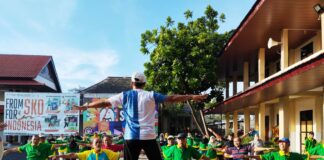 Senam KBIHU Aisyiyah Siapkan Kebugaran Calon Haji