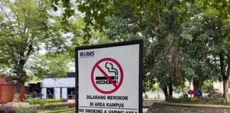 UMS Luncurkan Gerakan Kampus Bebas Asap Rokok