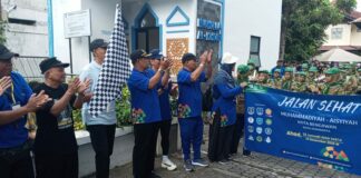 Ribuan Warga Kota Bengawan Semarakkan Jalan Sehat Milad Muhammadiyah