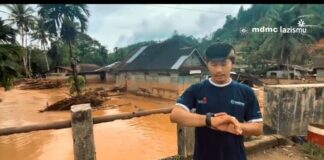MDMC-Lazismu Dampingi Korban Banjir Tapteng