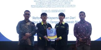 Ketua Himaksi UM Bandung Resmi Dilantik