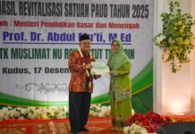 Mendikdasmen Resmikan TK Muslimat NU Kudus