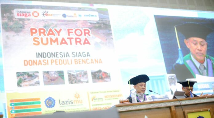 Wisuda UMS Satukan Doa Peduli Banjir Sumatera