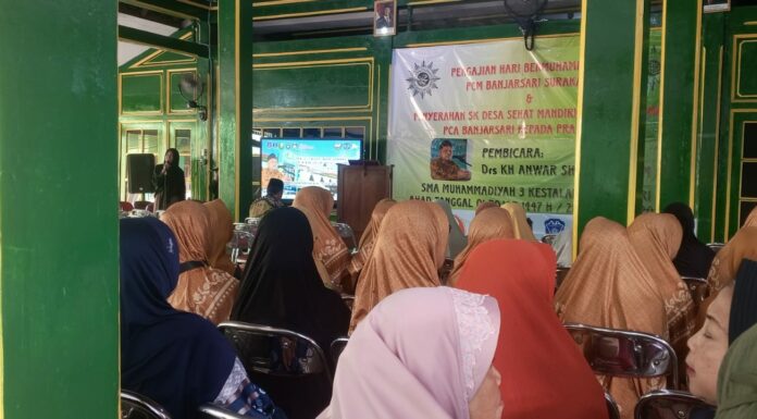 Pengajian Hari Bermuhammadiyah PCM Banjarsari Perkuat Jati Diri Muhammadiyah Berkemajuan
