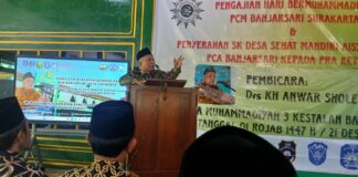 Hari Bermuhammadiyah, PCM Banjarsari Konsolidasikan Kader