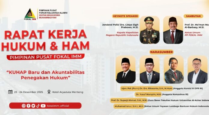 Raker Hukum FOKAL IMM Soroti KUHAP