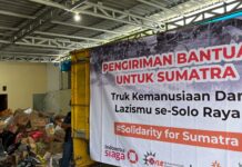 Lazismu Solo Raya Berangkatkan Truk “Solidarity for Sumatera” Bantu Korban Banjir