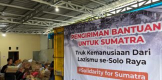Lazismu Solo Raya Berangkatkan Truk “Solidarity for Sumatera” Bantu Korban Banjir