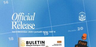 Masjid Kampus UMS Terbitkan Buletin Empati, Gaungkan Solidaritas Sosial