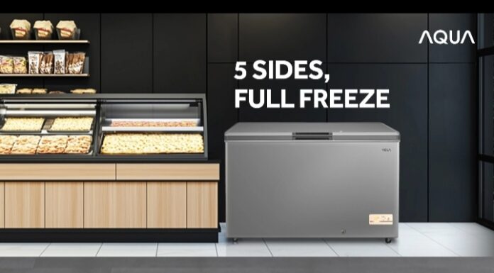 Dukung Penyimpanan Beku Profesional, AQUA Elektronik Hadirkan Chest Freezer AQF-560EG