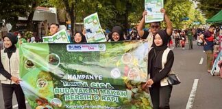 Mahasiswa UMS Kampanye “Tanpa Sisa” Tekan Food Waste