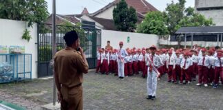 Apel Awal Semester Dua SD Muhammadiyah 24 Gajahan Solo
