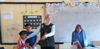 KawanMU Aceh Dampingi Anak Penyintas di SD Muhammadiyah Meureudu