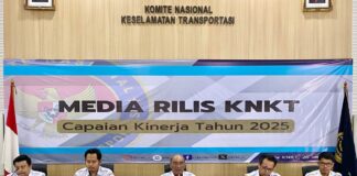 Capaian Kinerja KNKT 2025: Jumlah Kecelakaan Semua Moda Transportasi Menurun
