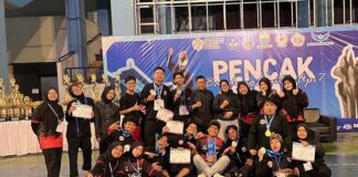 Tapak Suci UM Bandung Borong Enam Medali BLAC