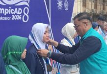 Fatihah Raih Emas News Reading OlympicAD