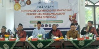 Ramaikan OLYMPICAD VIII 2026 Makassar, PDM Kota Denpasar Lepas 62 Peserta.