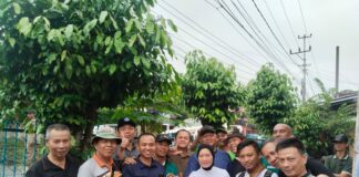 Wabup Lahat Widia Ningsih Turun Langsung Gotong Royong Bersihkan Kali, Dorong Zero Waste dan Kebersihan Lingkungan Pagar Agung