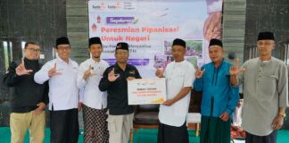 Lazismu Resmikan Pipanisasi Air Bersih Cepogo