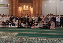 Tarawih Bersama, Siswa Muhammadiyah Surakarta Perkuat AIK