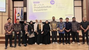 Peserta pelatihan Luring penggunaan AI untuk Pesantren. (foto : istimewa)