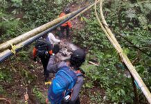 KMPA Giri Bahama UMS Ikut Operasi SAR Mongkrang