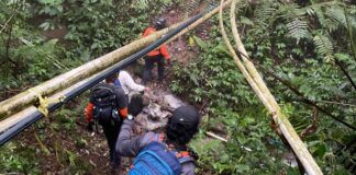 KMPA Giri Bahama UMS Ikut Operasi SAR Mongkrang