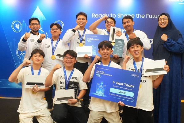 Tim Terbaik Pertama, Program Samsung Innovation Campus Batch 7 2025/2026. (foto : istimewa)