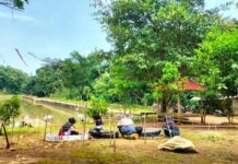 KKNT 38 Universitas Darussalam Gontor Percantik Waduk Selo Majid Krandegan, Dorong Pariwisata Desa