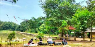 KKNT 38 Universitas Darussalam Gontor Percantik Waduk Selo Majid Krandegan, Dorong Pariwisata Desa