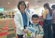 Dukung Pembagian Buku Bacaan Gratis di Bandara, Orang Tua: Cara Menarik Kenalkan Kebiasaan Membaca pada Anak