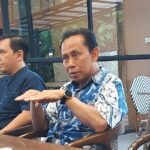 Akreditasi dan Masa Tunggu Singkat Lulusan, Nilai Plus Perguruan Tinggi Hari Purnomo saat berbuka bersama dengan wartawan di Sleman, Selasa (10/3/2026). (foto : heri purwata)