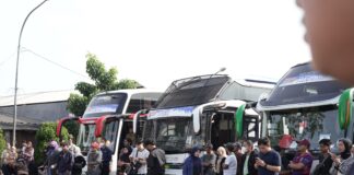 Ditjen Hubdat Lepas Keberangkatan Peserta Mudik Gratis 2026 Tujuan Aceh dan Medan