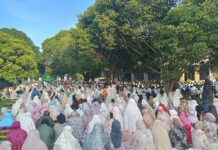 3.000 Jamaah Padati Salat Id PWM Lampung
