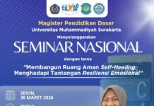UMS Hadirkan dr Aisah Dahlan, Kupas Self-Healing dan Mental Health