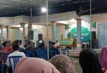 Wayang Golek Pitutur Warnai Halal Bihalal Warga Salakan