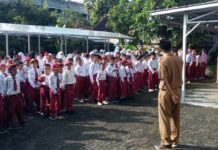 Hari Pertama Masuk, SD Muhammadiyah 24 Gajahan Awali dengan Murojaah dan Halal Bihalal