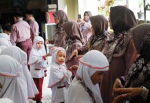 Halalbihalal SD Muhammadiyah PK Solo, 454 Murid Gaungkan Istikamah Pasca-Ramadan
